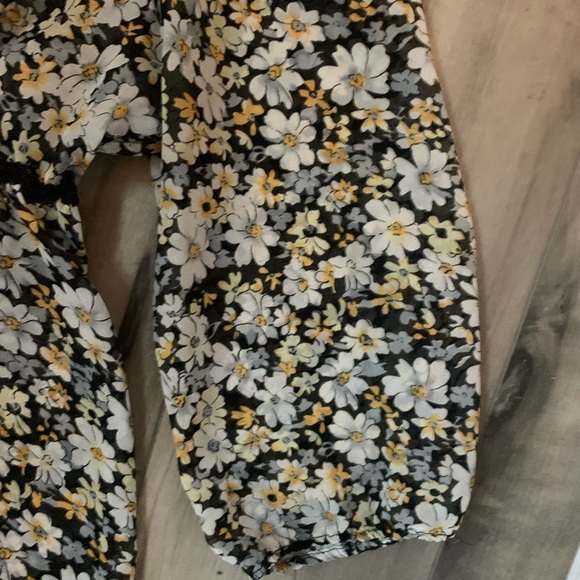 American Rag Y2K babydoll fairy burn ou micro floral & sequin mesh Whemsigoth - Picture 5 of 8